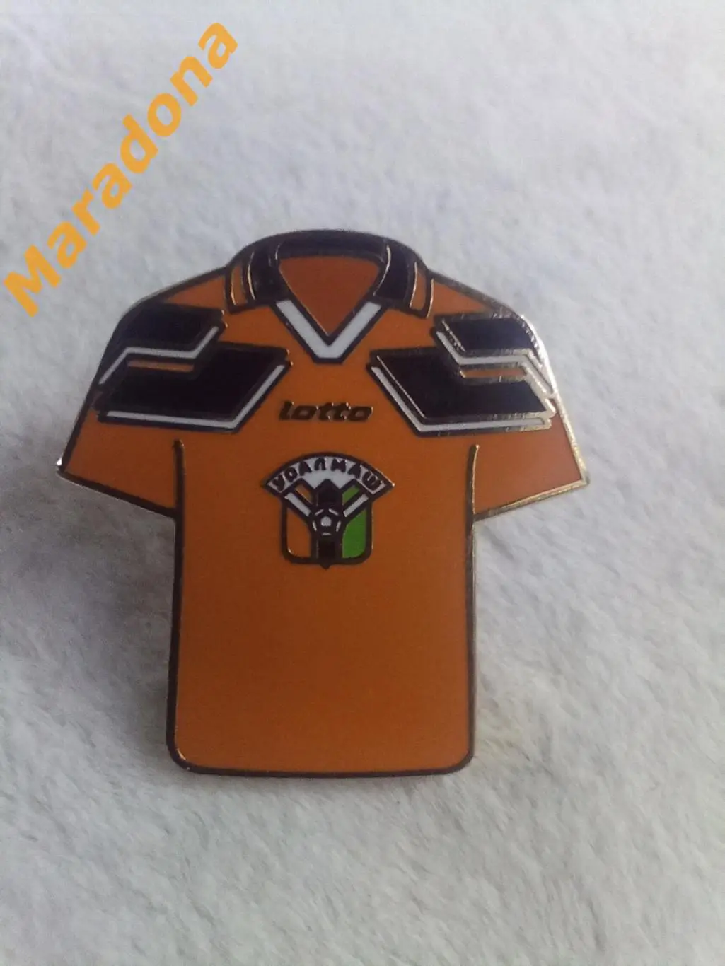 футболка игровая Уралмаш Екатеринбург форма оранжевая Lotto