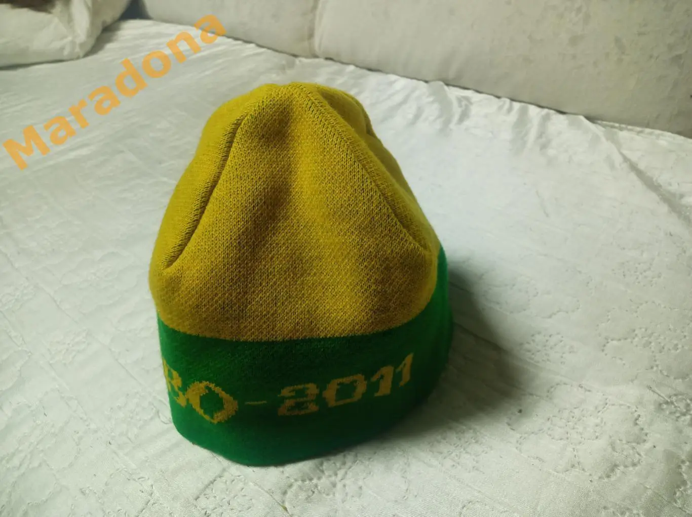 Шапка Чемпионат Мира хоккей с мячом молодежные команды Обухово 2011 1