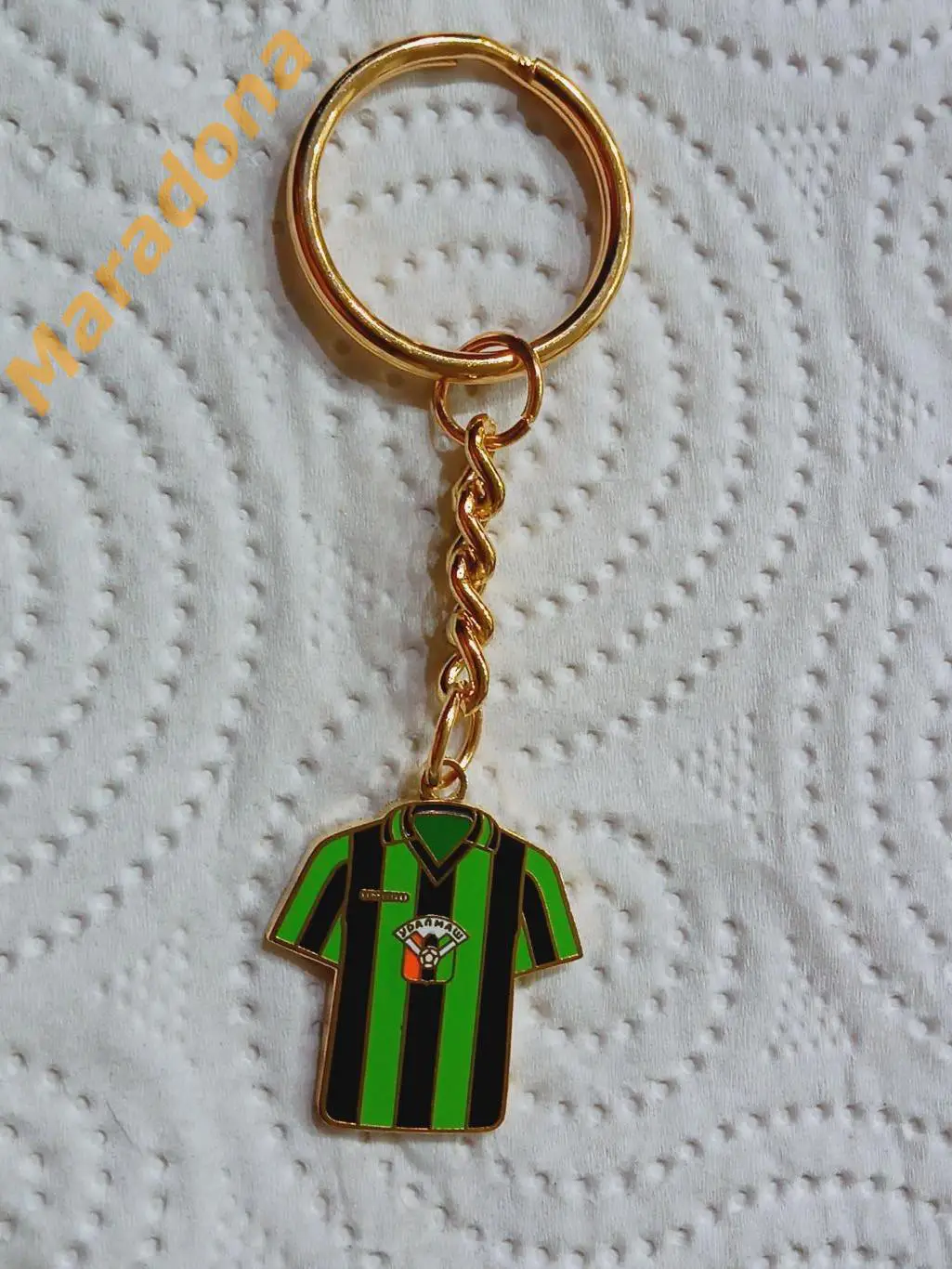 Брелок футболка игровая Уралмаш Екатеринбург форма зеленая Umbro