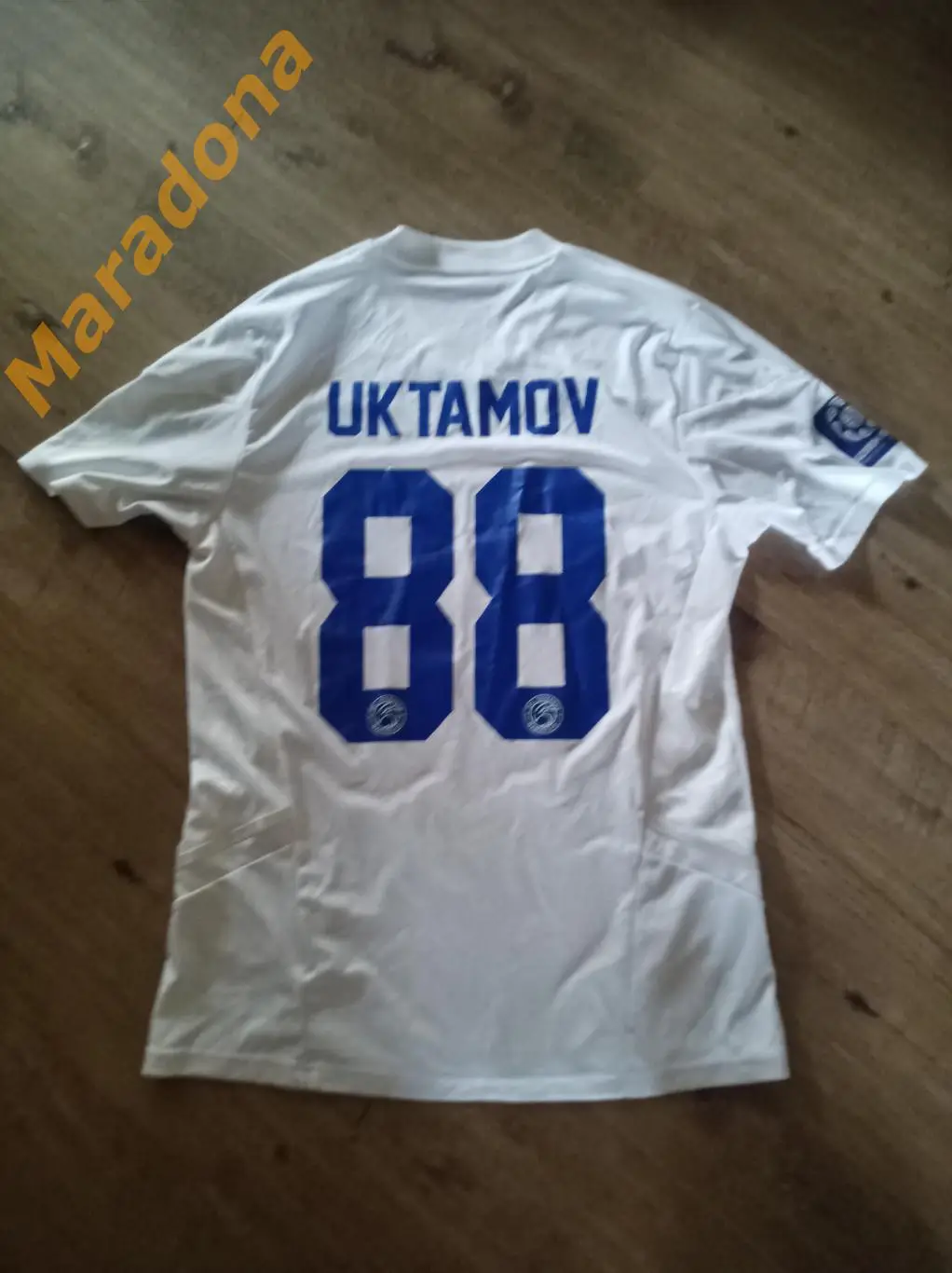 Матчевая футболка Адидас Навбахор Наманган Узбекистан №88 Уктамов 2021/2022 1