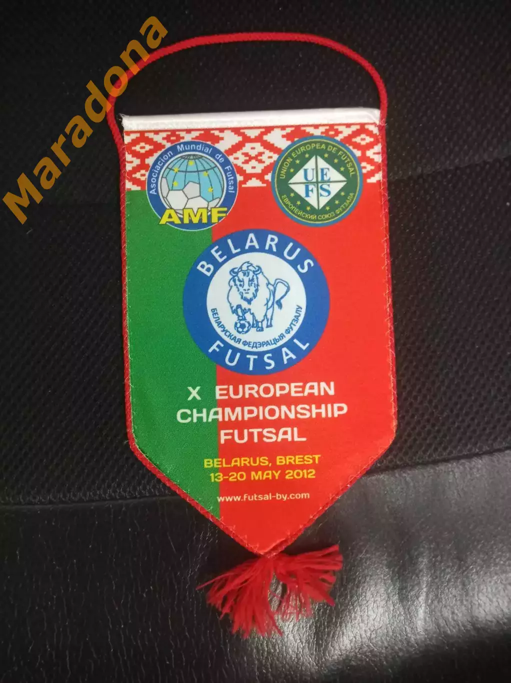 Вымпел футзал Чемпионат Европы 2012 Брест Белоруссия