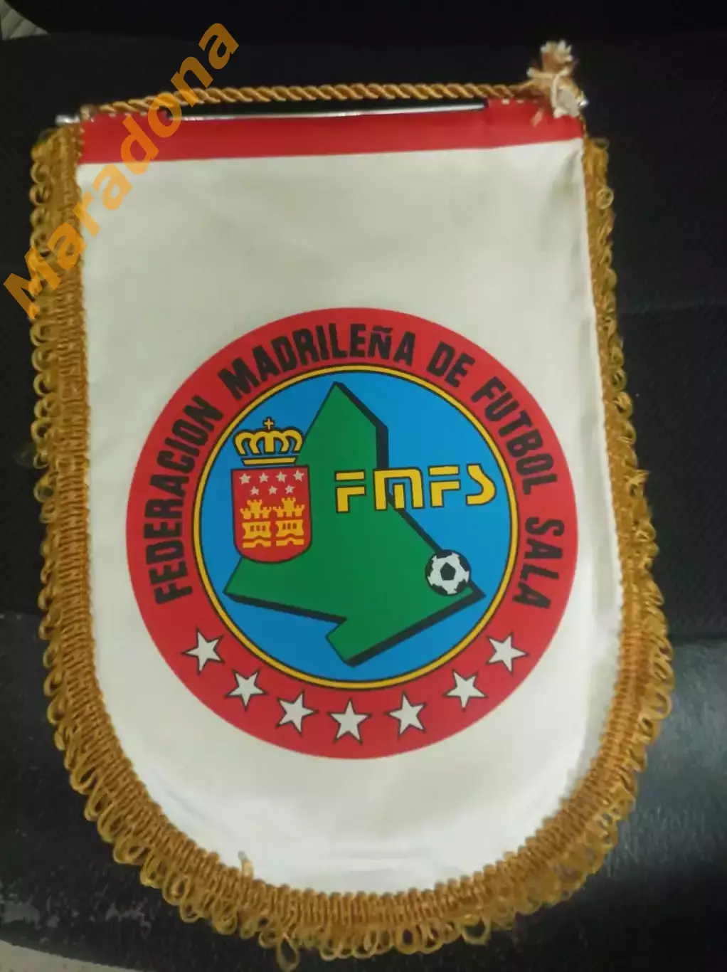 Вымпел футзал федерация Мадрида Испания