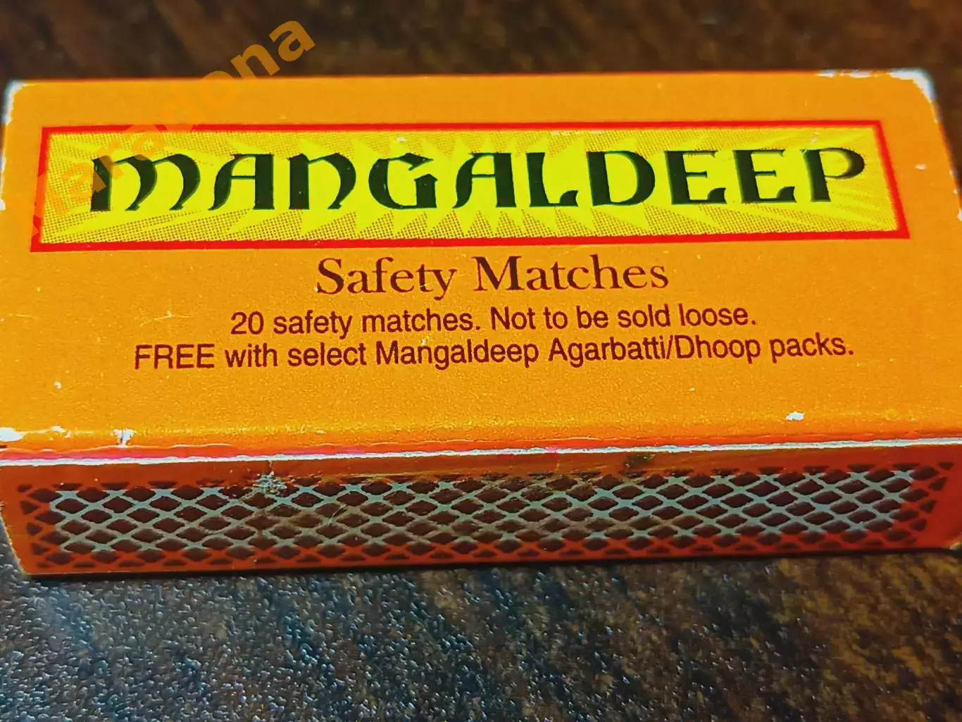 Спичечный коробок Мангалдип Индия