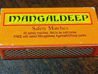 Спичечный коробок Мангалдип Индия