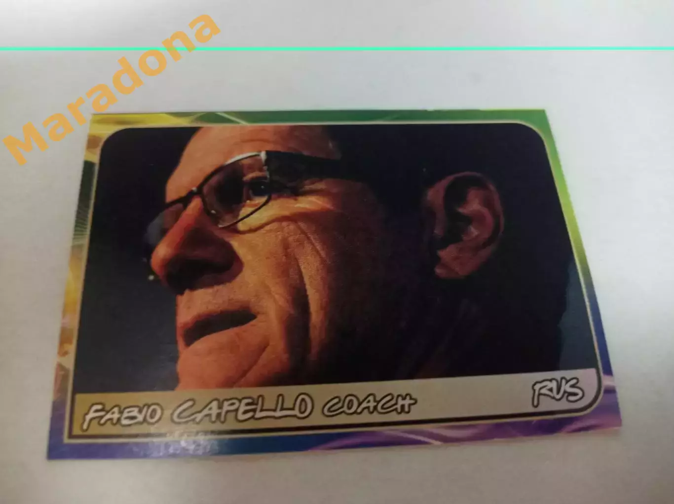 Наклейка Фабио Капелло 2014 сборная России #420