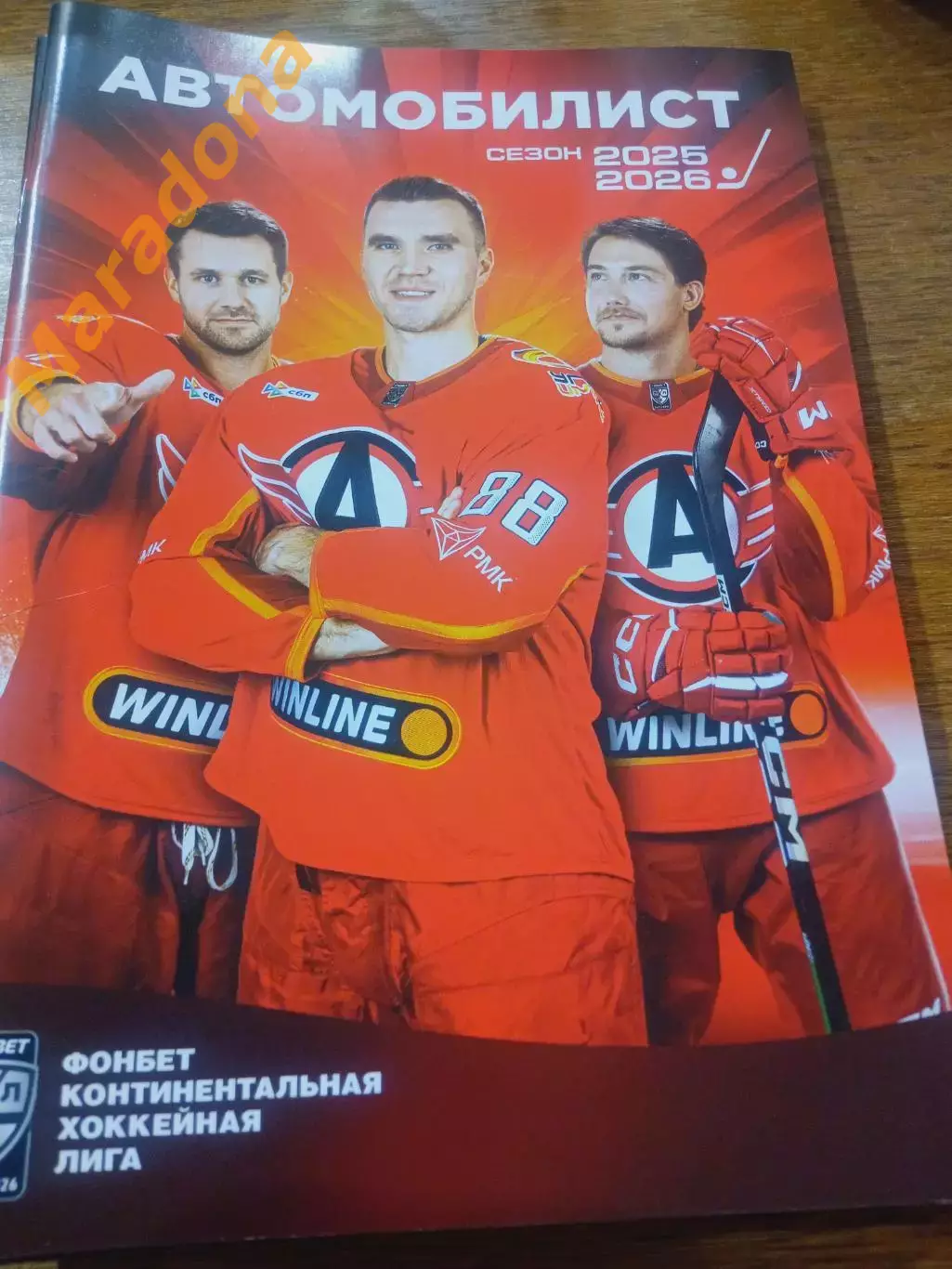 Хоккей с шайбой Автомобилист Екатеринбург 2025/2026