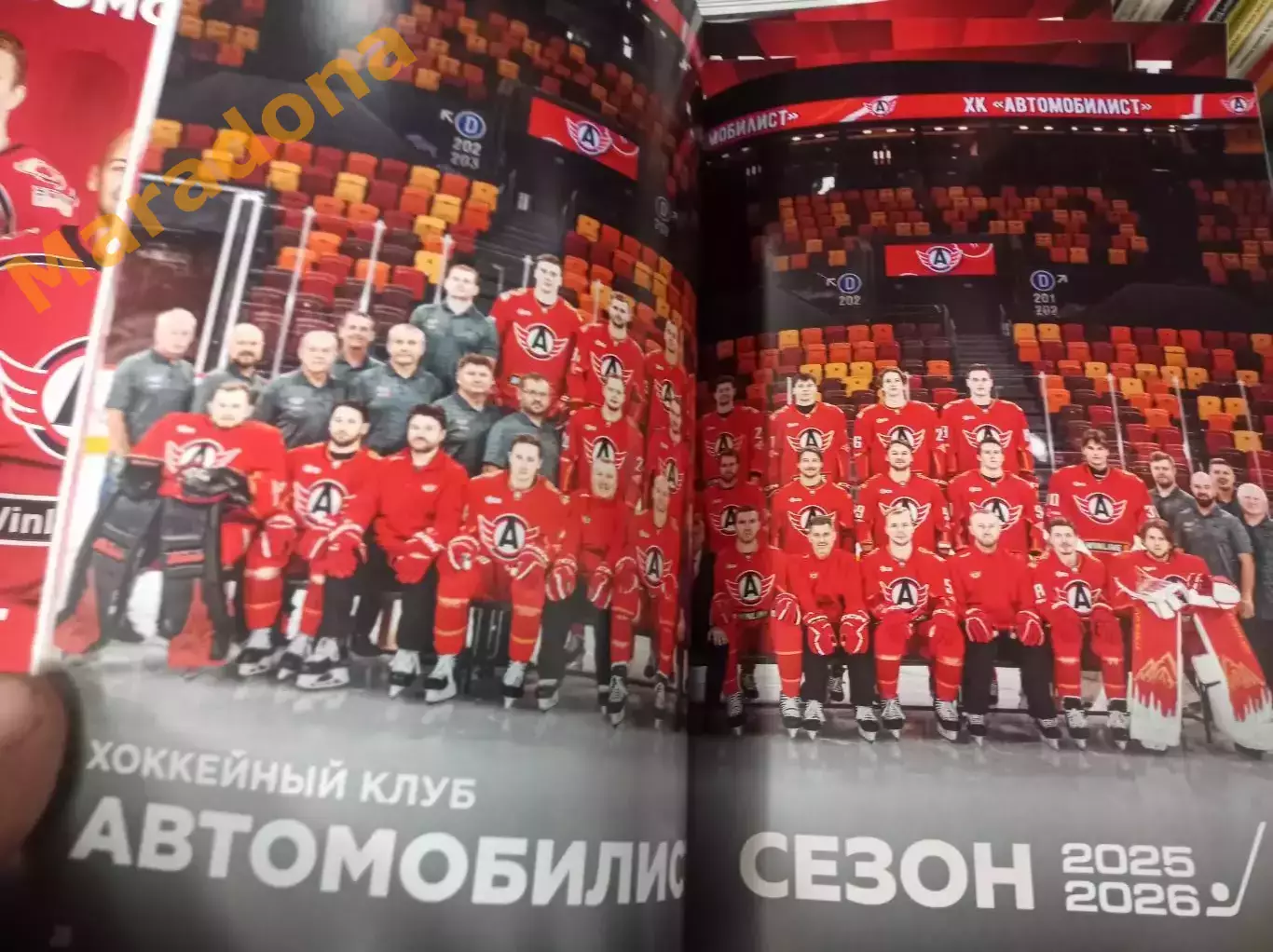 Хоккей с шайбой Автомобилист Екатеринбург 2025/2026 1