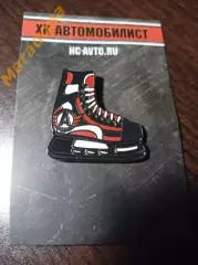 Значок хоккей Автомобилист Екатеринбург 2025/2026 конёк