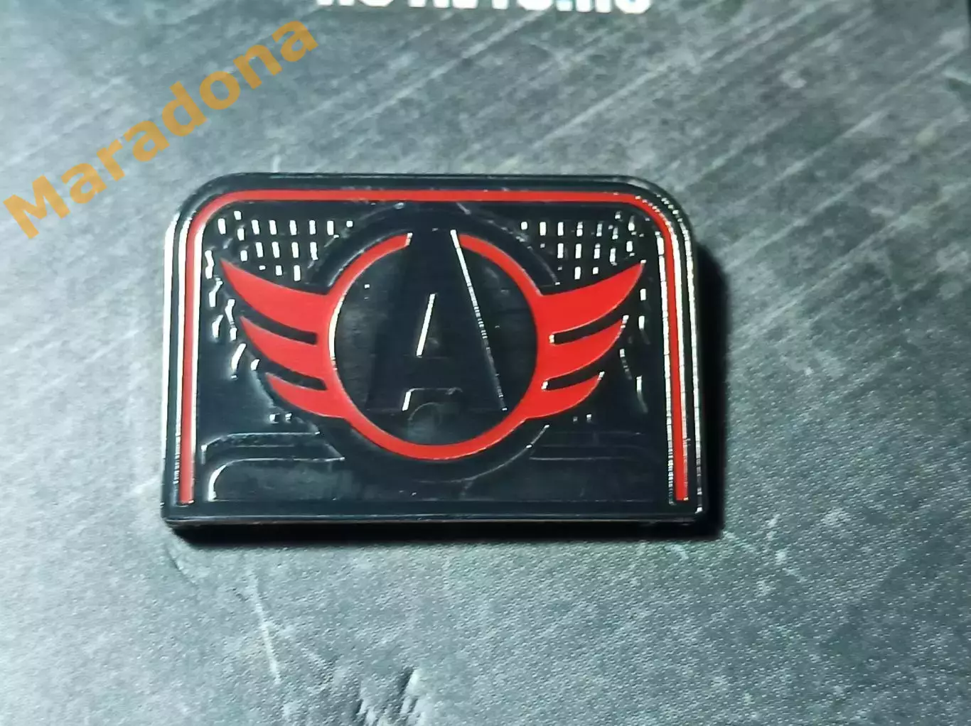 Значок хоккей Автомобилист Екатеринбург 2025/2026 ворота 1