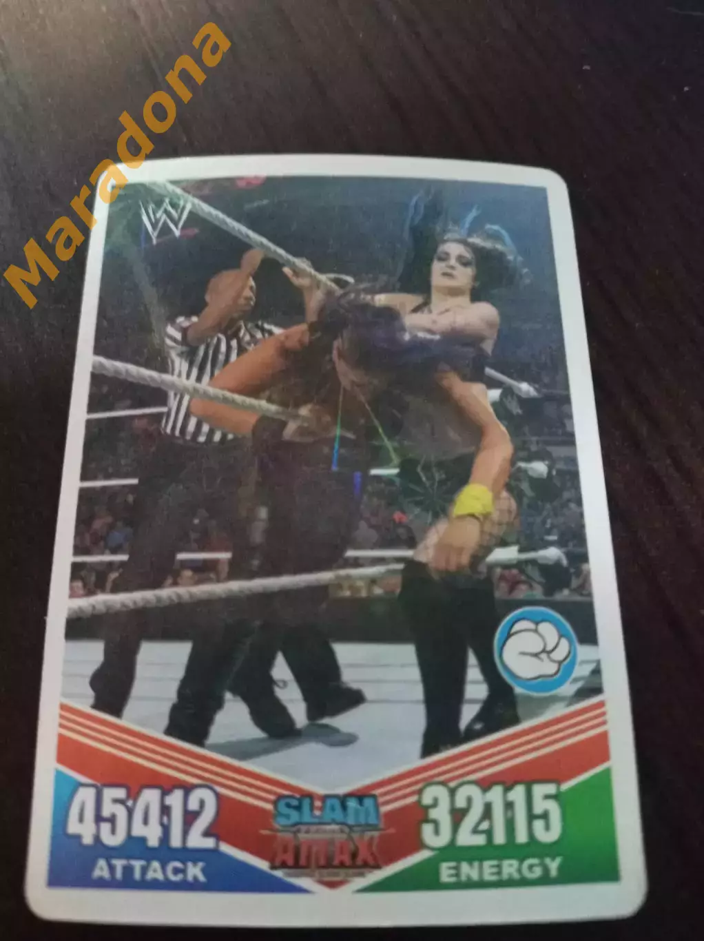 Карточка slam attax - Рестлинг
