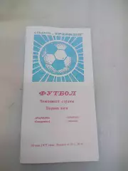 Уралмаш Свердловск - Спартак Москва 1977