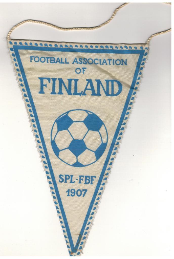Вымпел Football Association of Finland SPL-FBE 1907 16,5СМ x 24СМ
