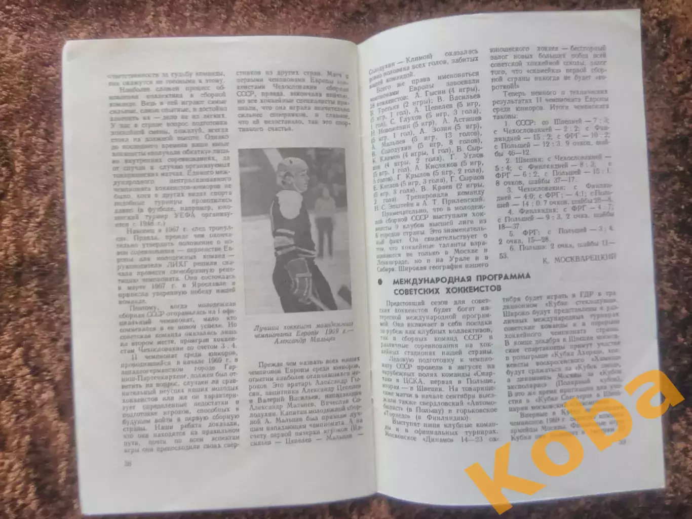 Хоккей 1969 1970 Москва ФиС 1