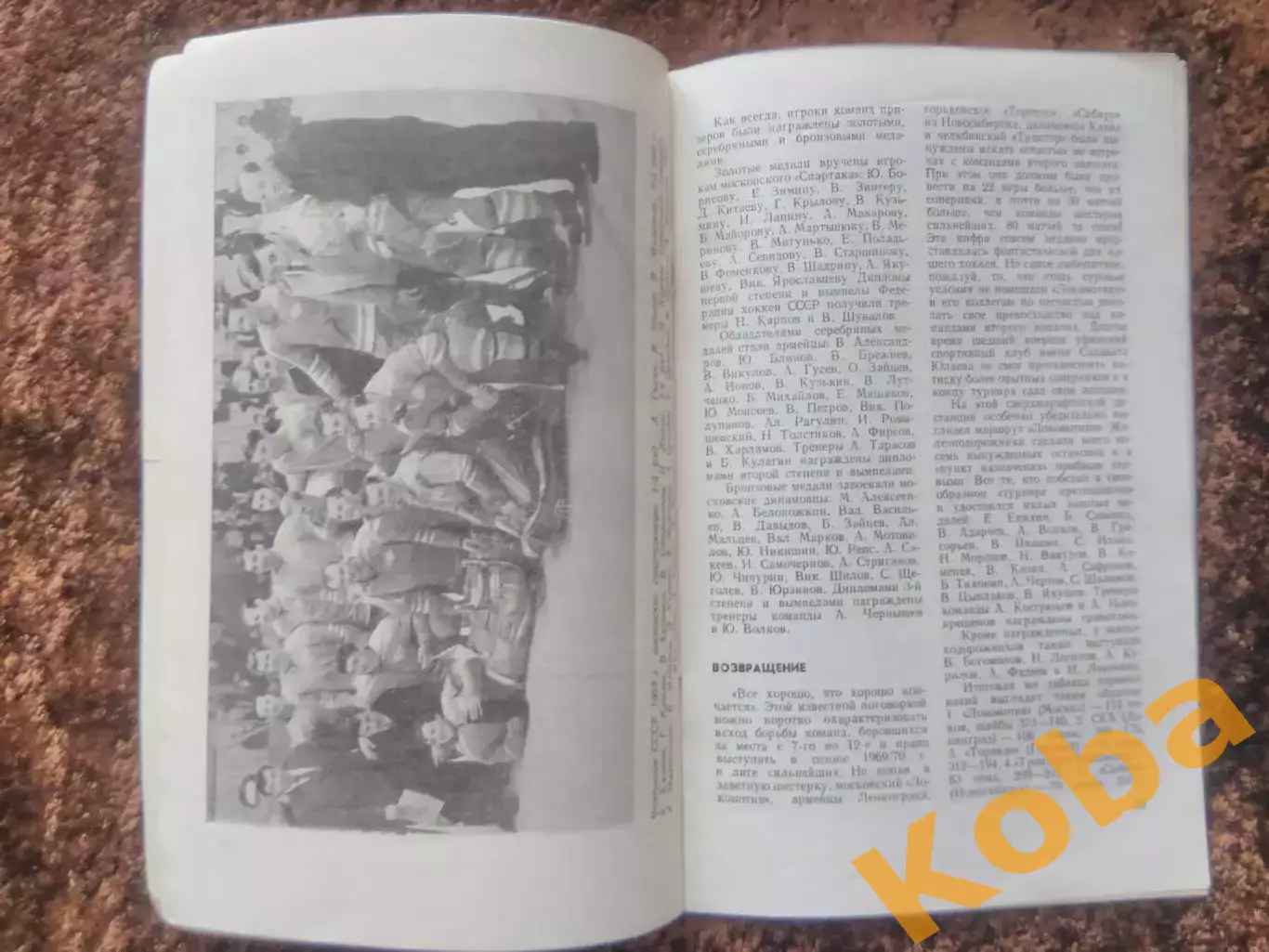 Хоккей 1969 1970 Москва ФиС 4