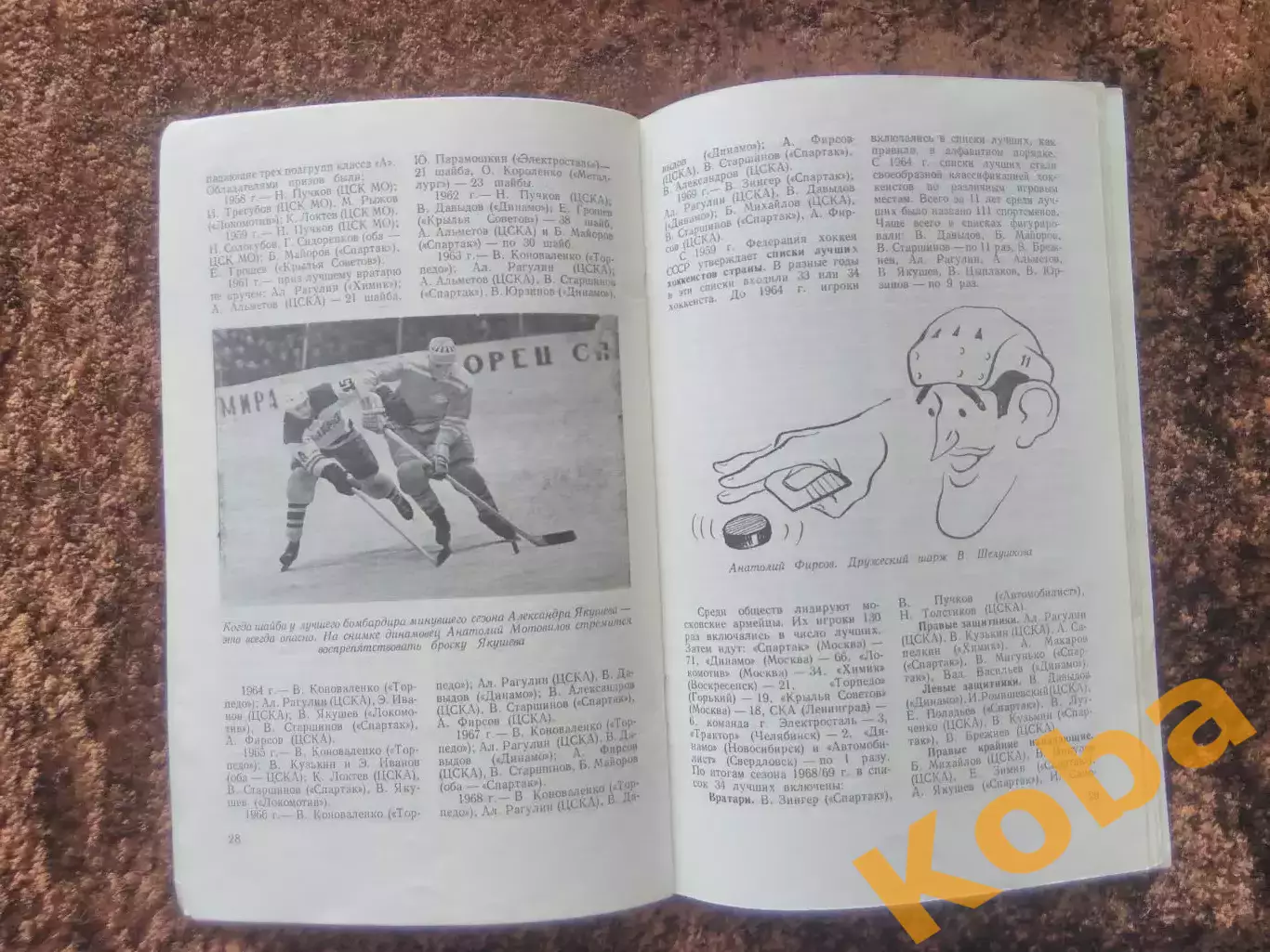 Хоккей 1969 1970 Москва ФиС 6