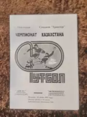 Ансат Павлодар - Актюбинец Актюбинск 1995 Чемпионат Казахстана