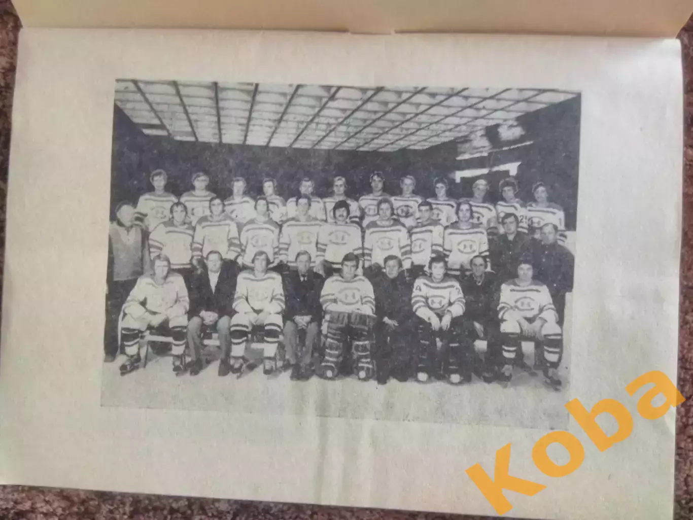 Хоккей 1980 1981 Новосибирск Сибирь СКА Якушев Куржуков Фото Состав 1