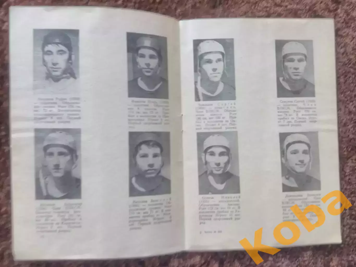 Хоккей 1980 1981 Новосибирск Сибирь СКА Якушев Куржуков Фото Состав 7