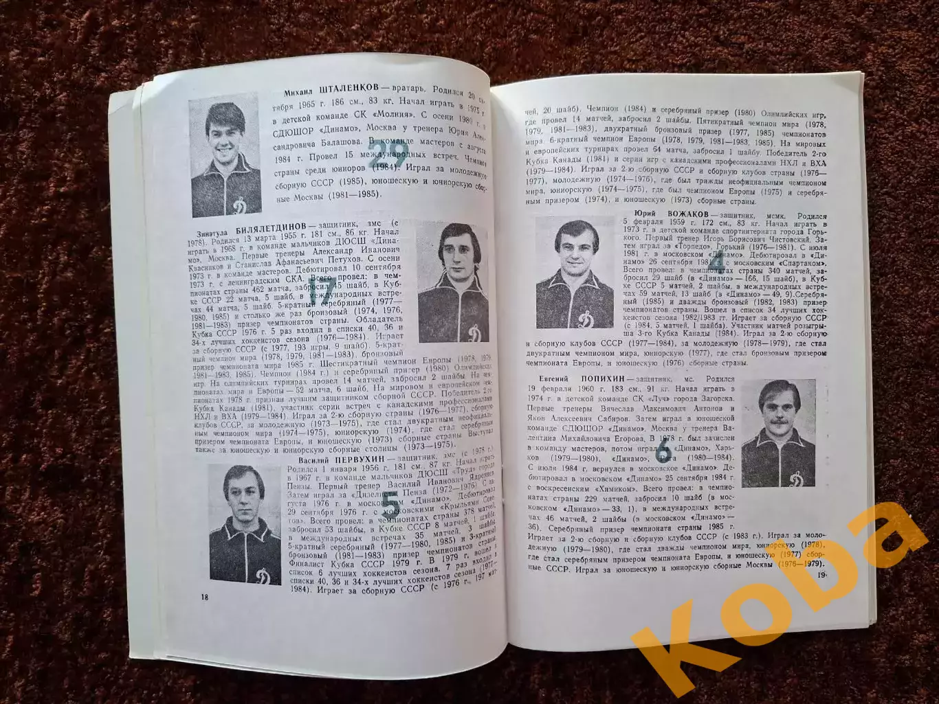 Динамо Москва 1986 Программа сезона 7