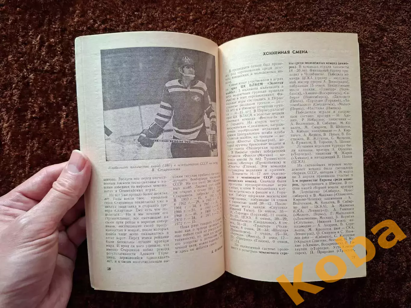 Хоккей 1972 1973 Физкультура и Спорт Москва 2