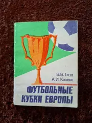 Футбольные кубки Европы Глод 1985 Минск