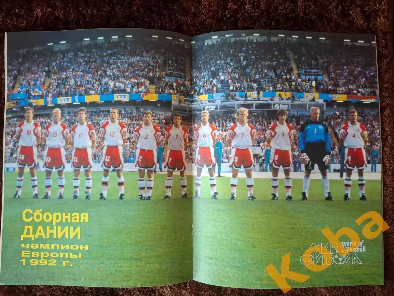 Футбол Чемпионат Европы 1992 Дания Барселона Лаудруп Круифф Черенков Спартак 1