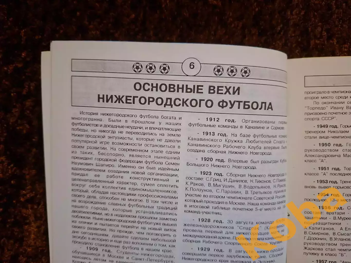 Вся жизнь посвящена футболу Семен Шапиро 1997 Нижний Новгород 2