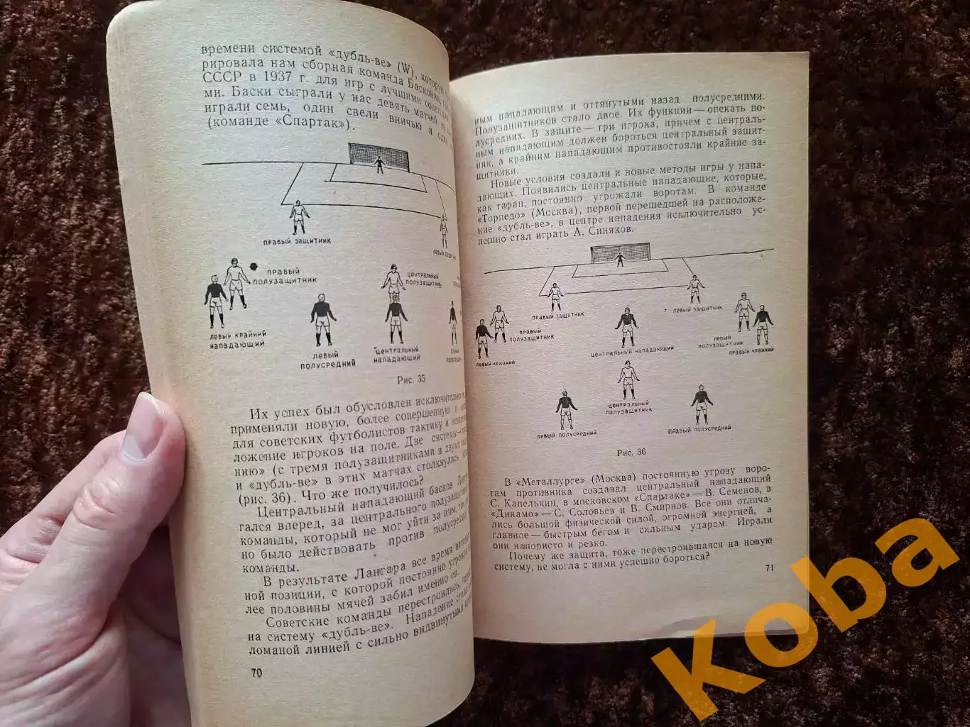 Игра нападающих 1958 Бесков Динамо Москва Спартак Футбол Тактика Техника Учебник 7