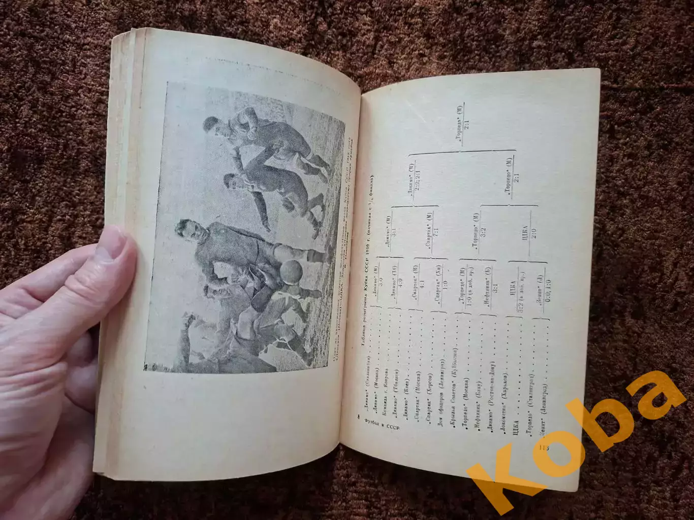 Футбол в СССР 1951 Фролов 3