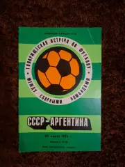 СССР - Аргентина 1976