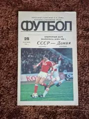 СССР - Дания 1985