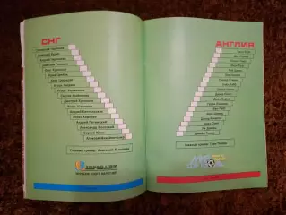 СНГ ( СССР ) - Англия 1992
