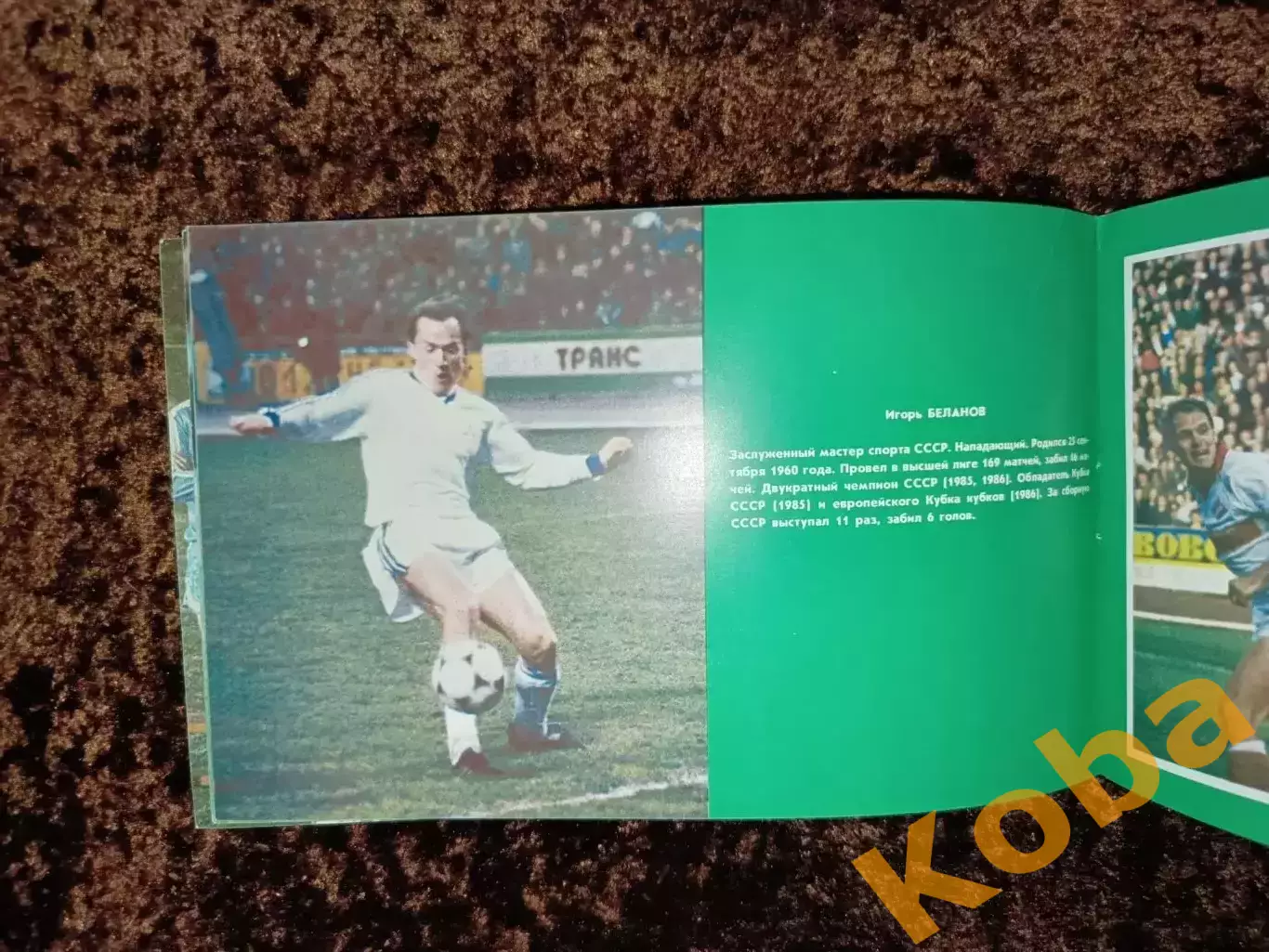 Двенадцатикратные 1986 Футбол Динамо Киев 7