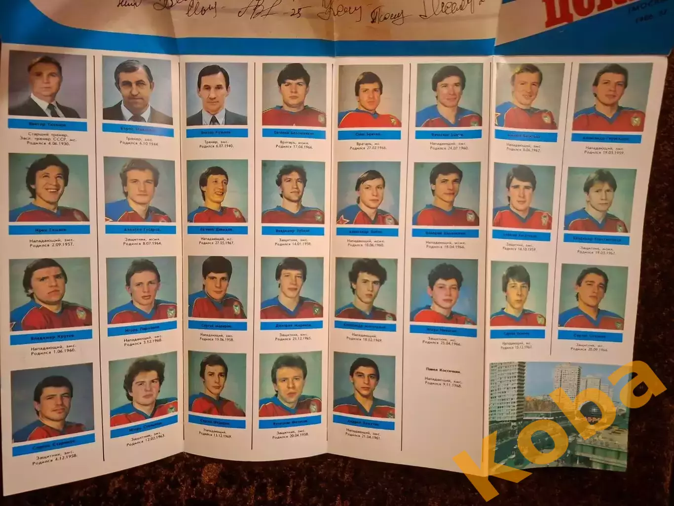 Легендарный клуб ЦСКА 1986 1987 1