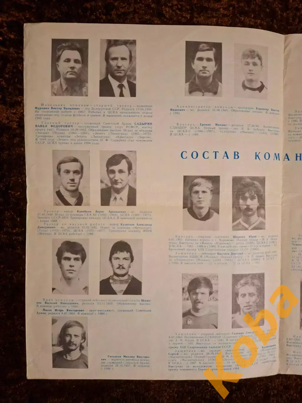 ЦСКА 1989 Футбол