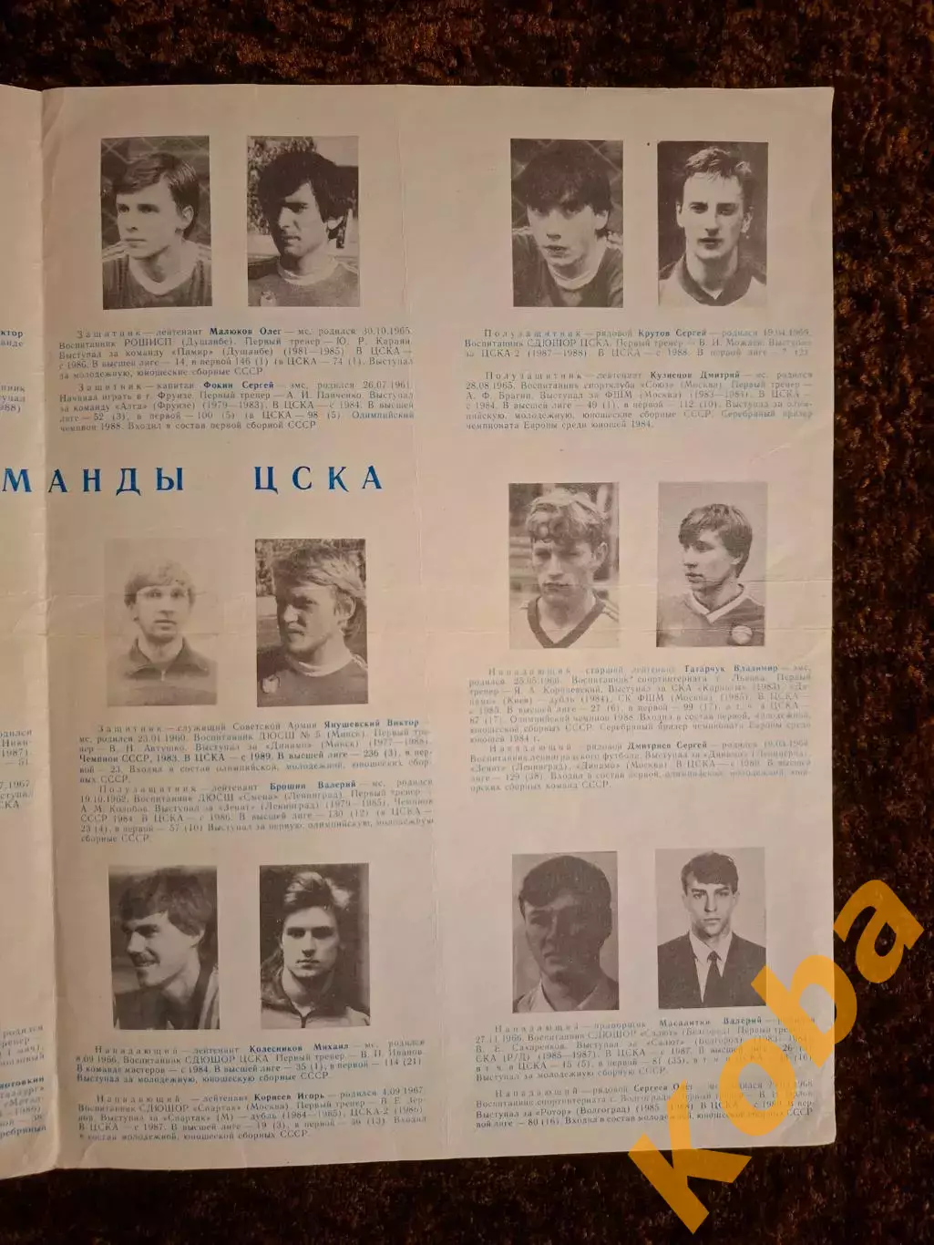 ЦСКА 1989 Футбол 1