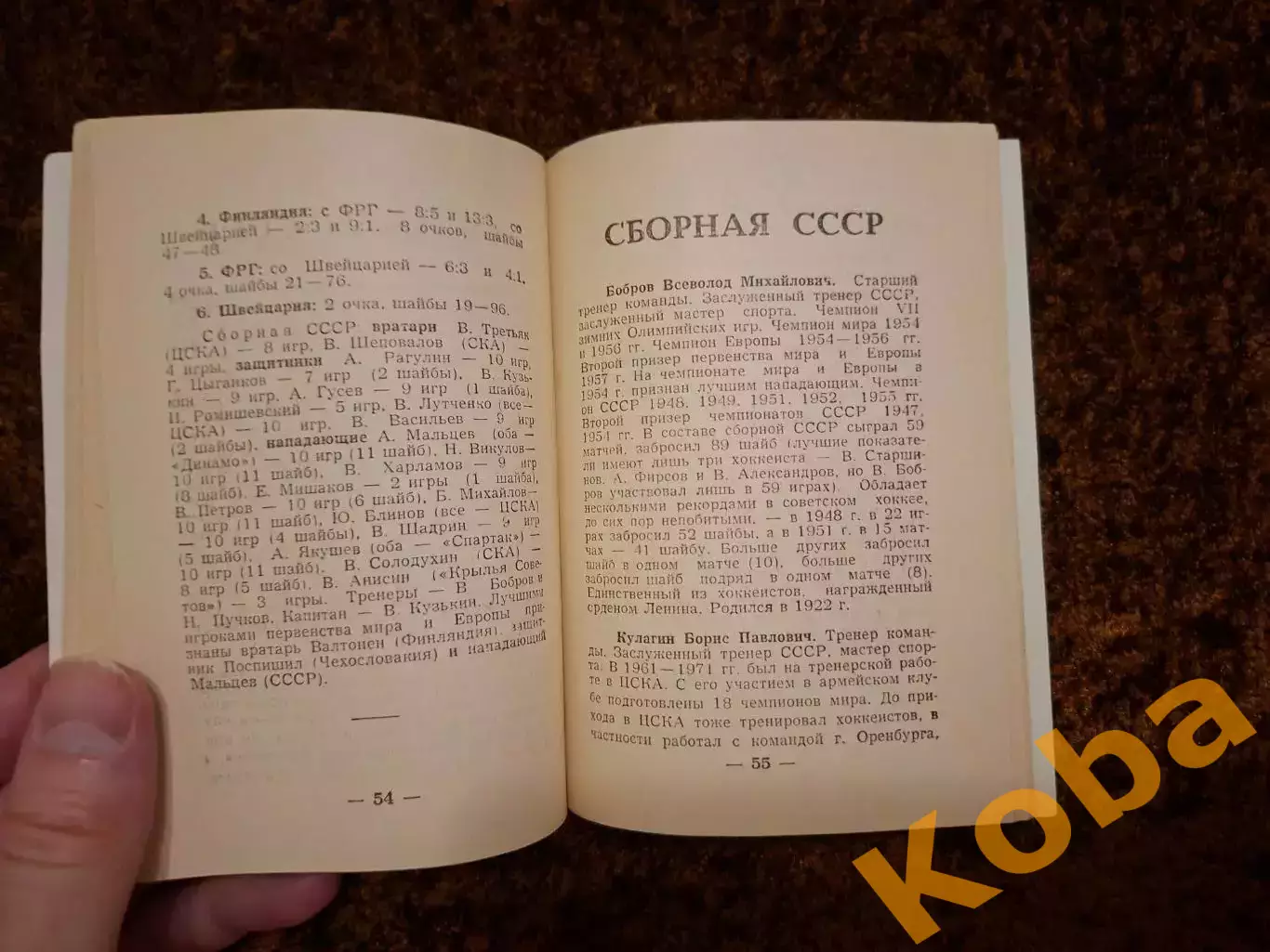 Чемпионат Мира 1973 Хоккей Москва СССР 7