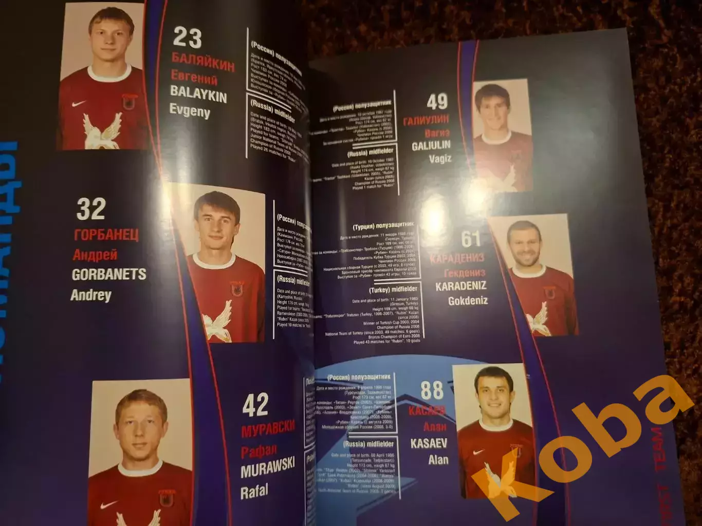 Рубин Казань в Лиге Чемпионов 2009 2010 Футбол Барселона Интер Динамо Киев и др 3