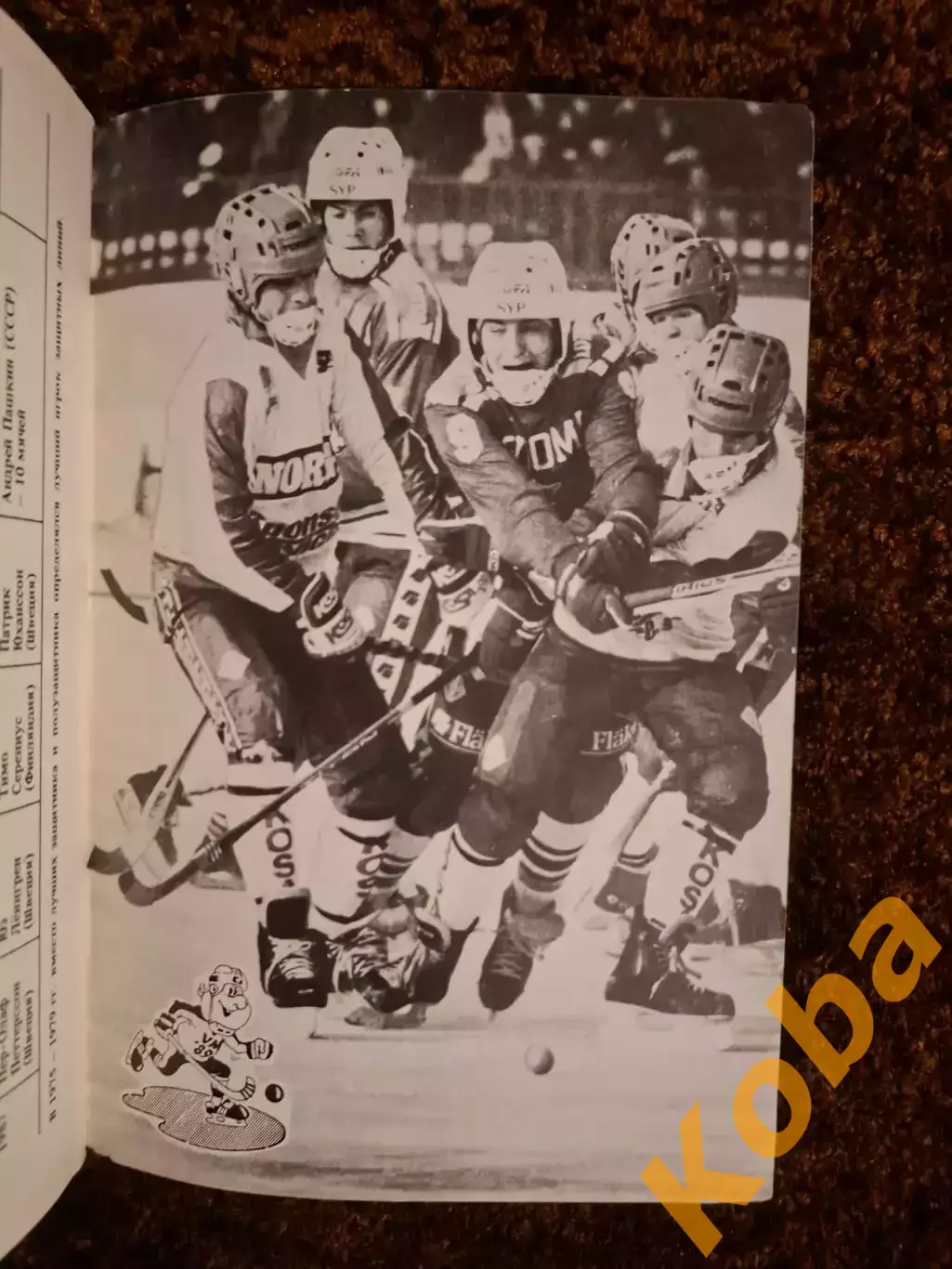 Чемпионат Мира 1989 Хоккей с мячом Москва СССР 7