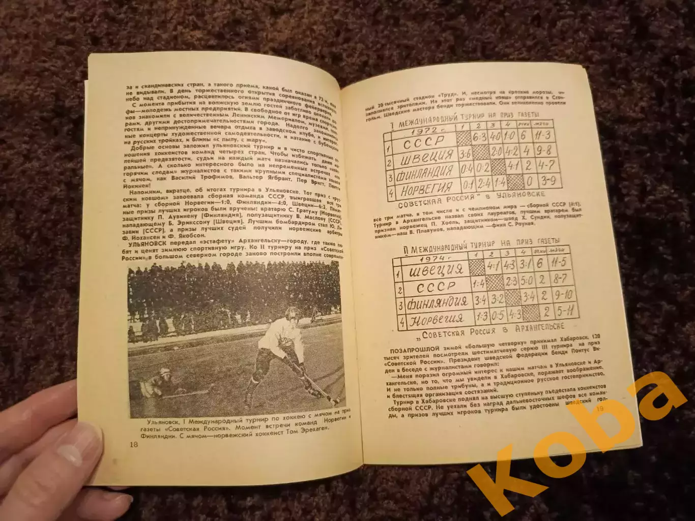 Чемпионат Мира 1978 Хоккей с мячом СССР Ульяновск 5