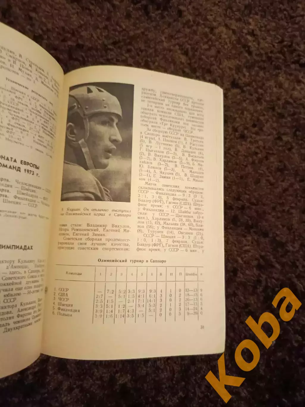 Хоккей 1972 1973 2