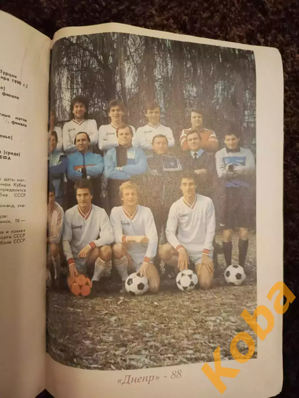 Спартак Москва Бесков Романцев Шумахер Платини Феллер Днепр Лосев 1989 7