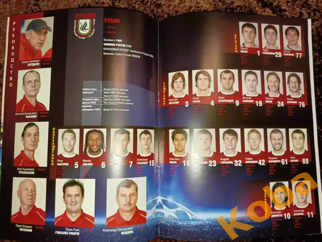 Рубин Казань - Барселона 2009 2