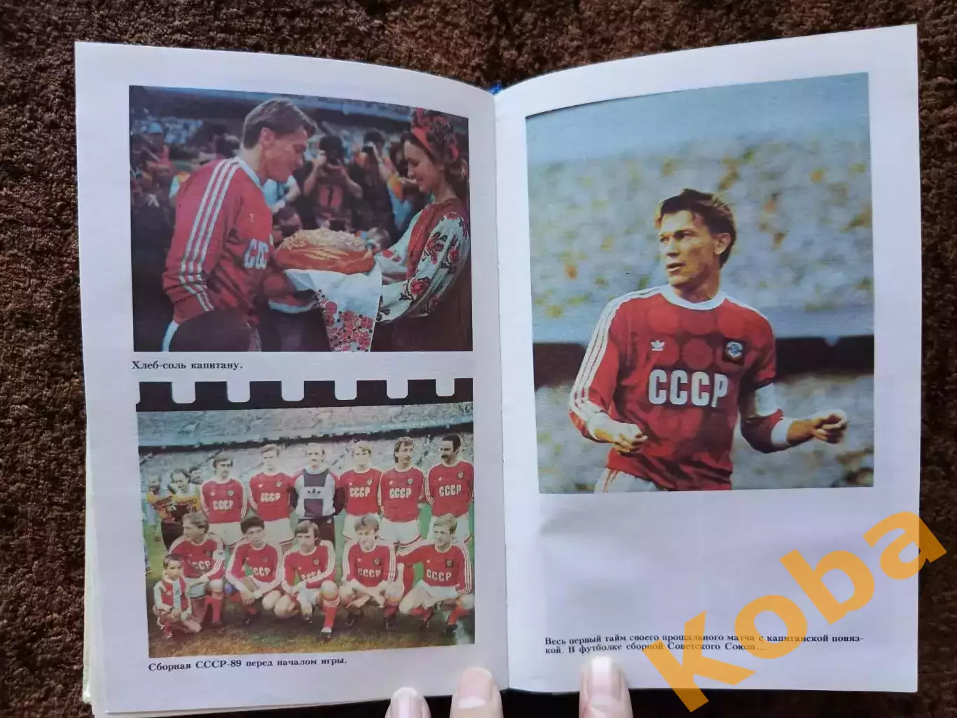 Футбол на всю жизнь 1989 Блохин Олег Аркадьев Динамо Киев Сборная СССР 1