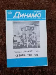 Динамо Киев 1988 Чемпионат СССР Футбол