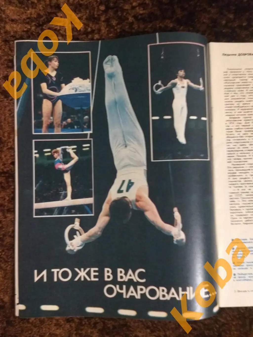 Хоккей Тихонов Шумахер Футбол Варданян Т. атлетика Белоглазов Борьба ФиС 1988 №6 6