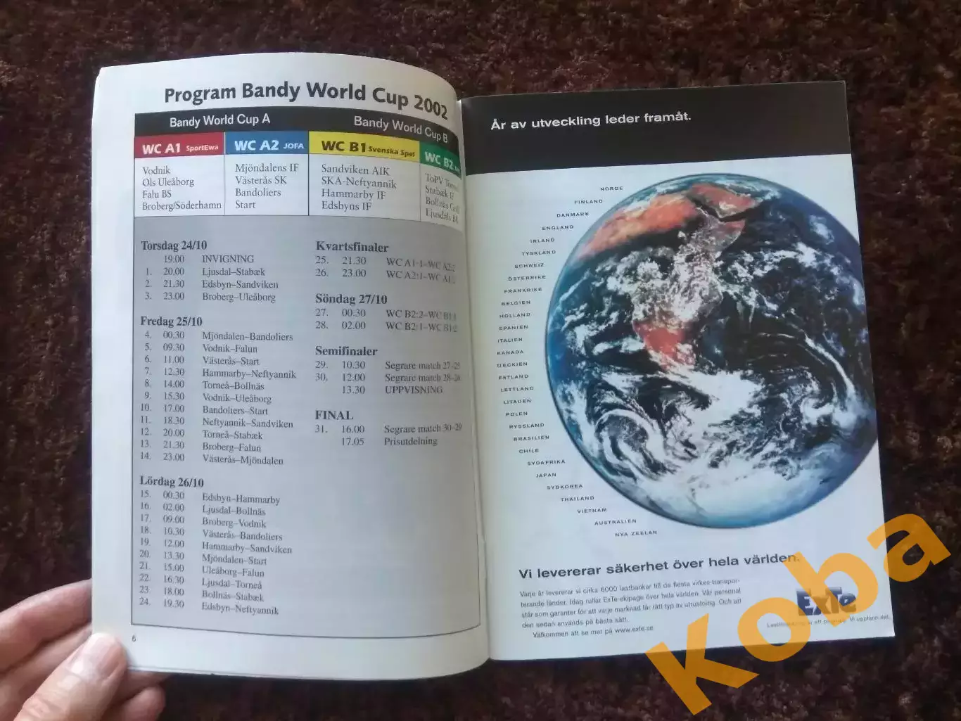 Хоккей с мячом Кубок мира 2002 СКА Хабаровск Старт Нижний Новгород Архангельск 1