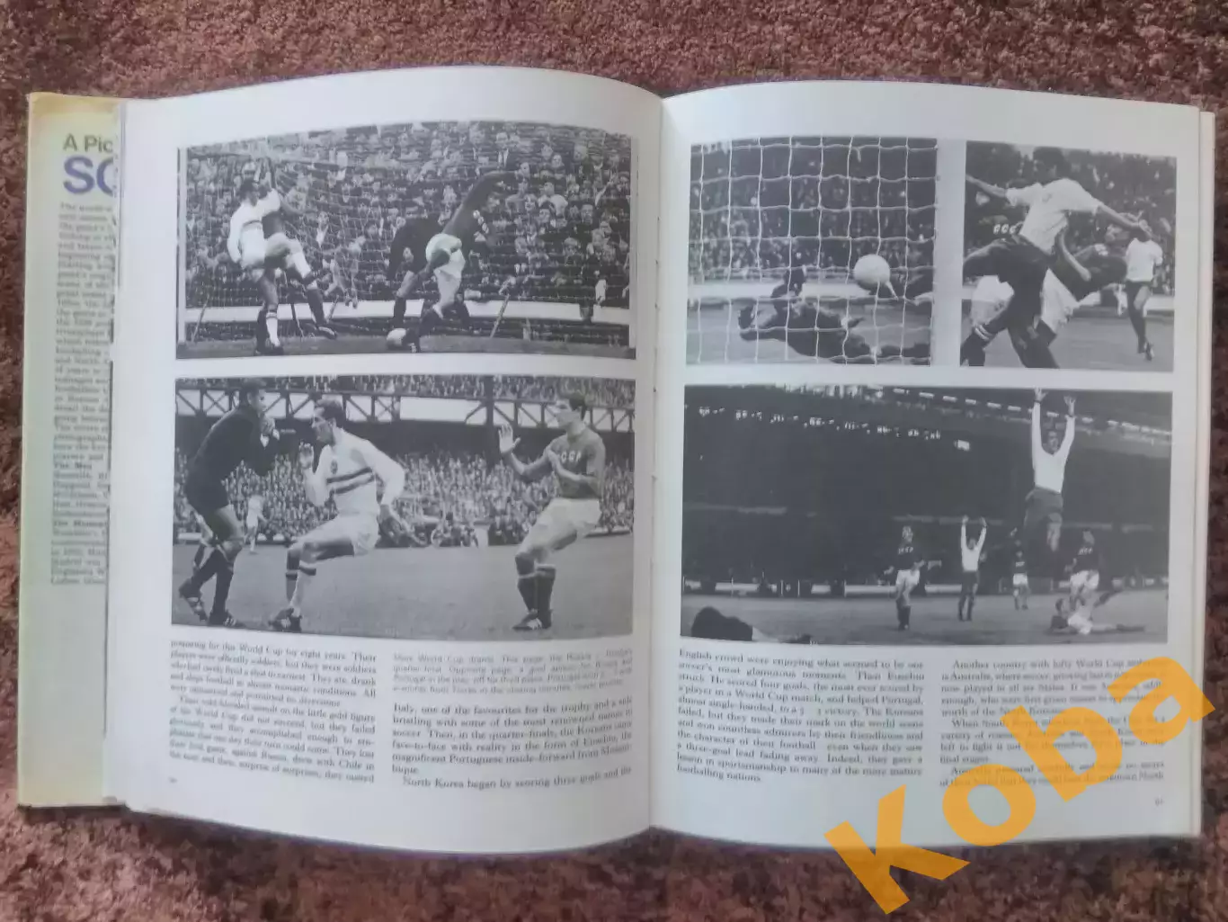 ФУТБОЛ ИСТОРИЯ SOCCER Pictorial History 1969 Пеле Яшин Англия Бразилия Фанаты 2