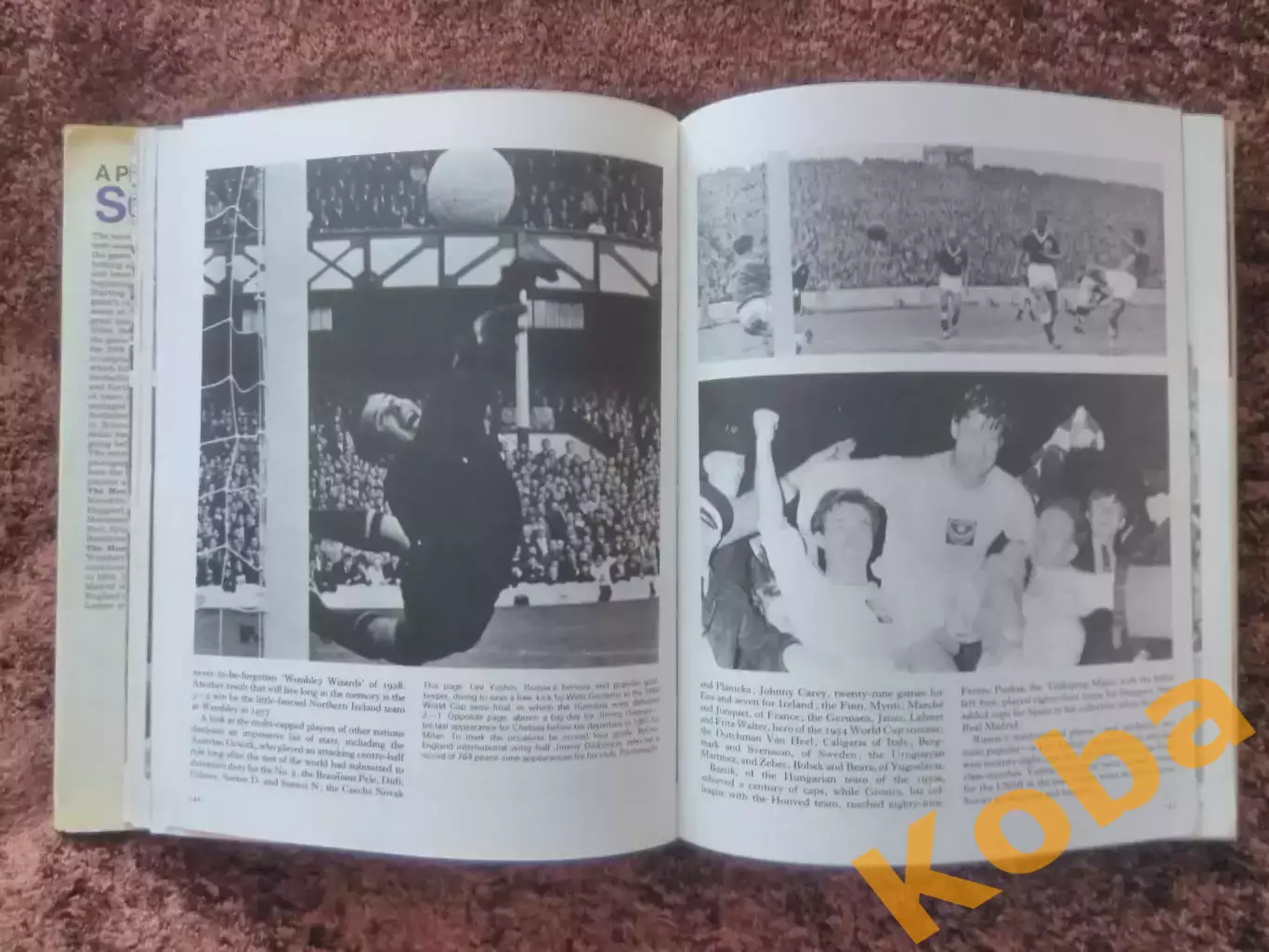 ФУТБОЛ ИСТОРИЯ SOCCER Pictorial History 1969 Пеле Яшин Англия Бразилия Фанаты 4