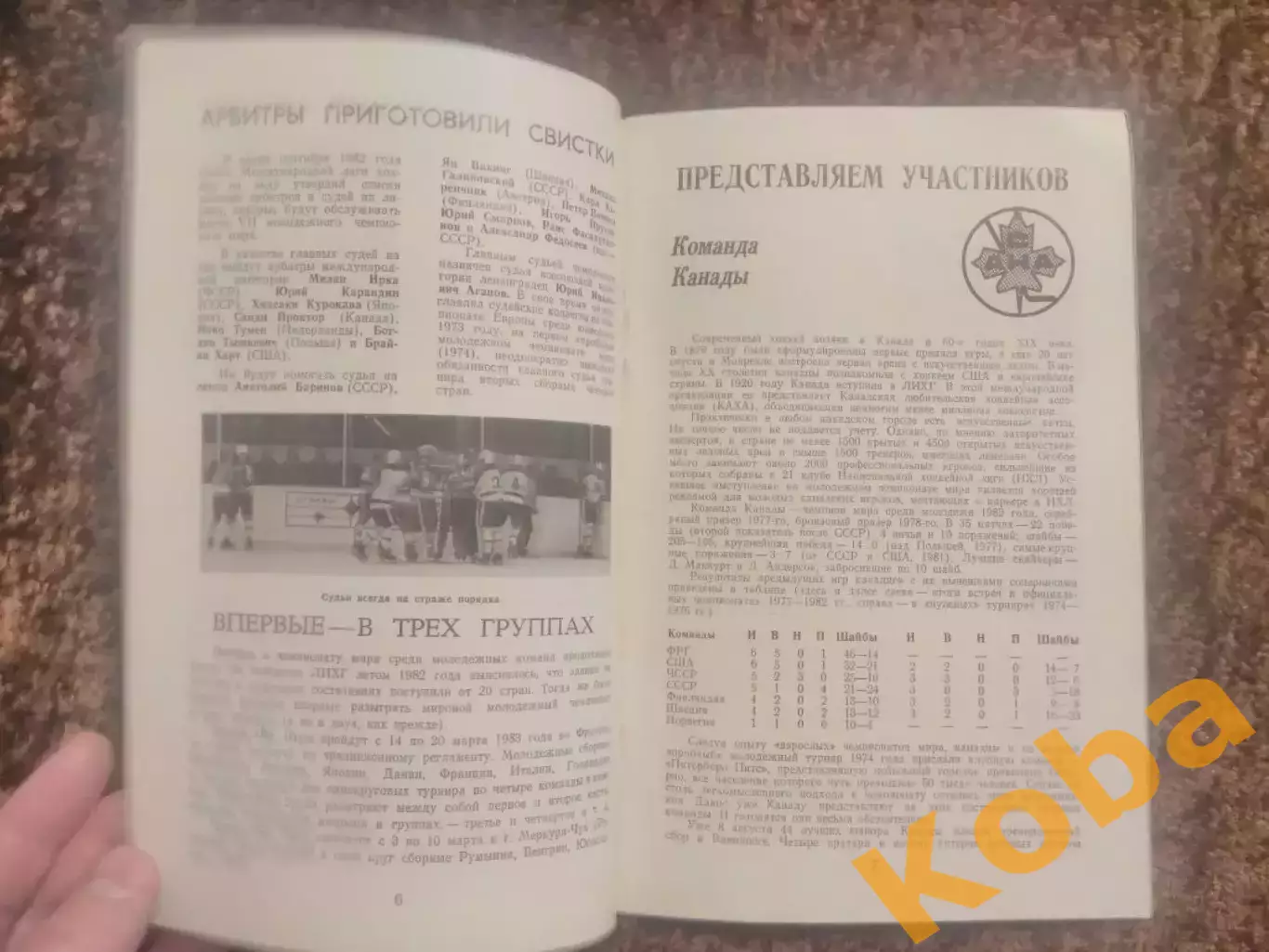 Чемпионат мира по хоккею 1982 - 1983 СССР Канада Швеция Финляндия США Чехословак 2